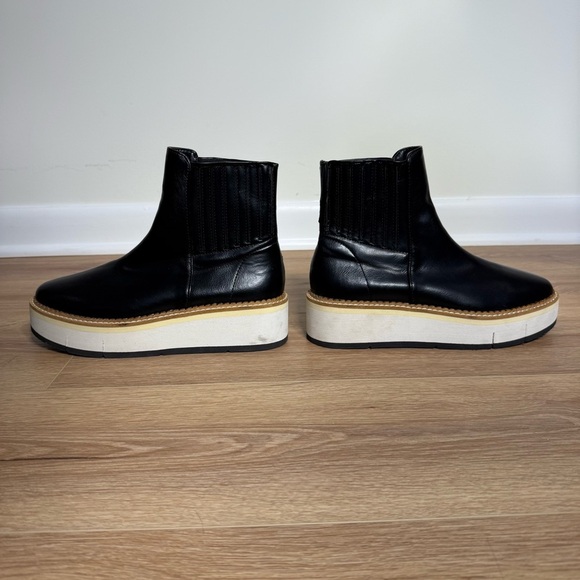 ShuShop Yazy Black Platform Ankle Boot Women’s Size 7.5 - Picture 7 of 7